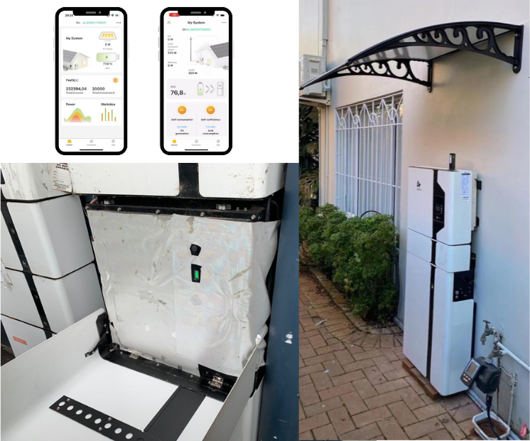 Self-cooling residential energy storage application implemented in Adelaide, Australia
