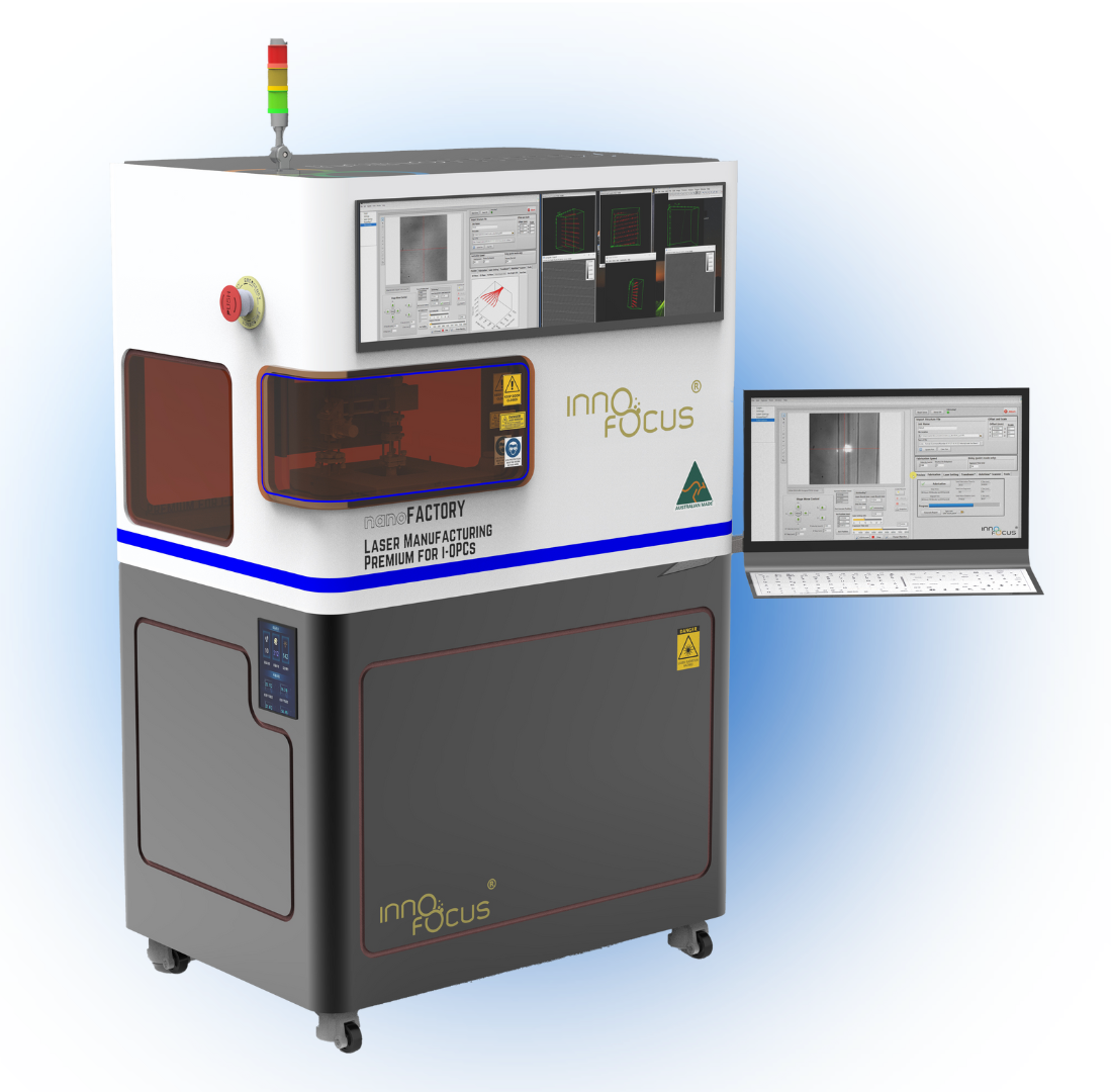 World-First nanoFACTORY: Featured in high speed all-in-one solution for large-scale